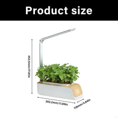 Home LED Grow Light Hydroponic Planter Height Adjustable Indoor Gardening System