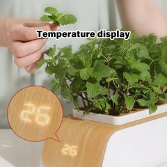 Home LED Grow Light Hydroponic Planter Height Adjustable Indoor Gardening System